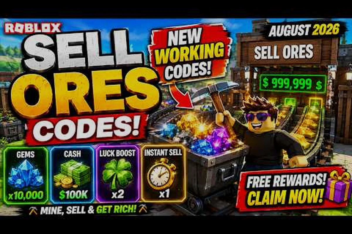 Sell Ores Codes September 2026: Newest Rewards Roundup